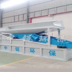 振動(dòng)式砂石分離機(jī)工作原理